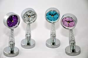 Glitter Spring Clock