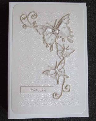 Butterflies Motif Small Photo Album