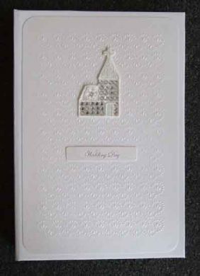 Church Motif Small Photo Album