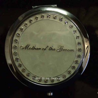 Diamante Compact Mirror