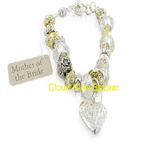 Mother of the Bride Charm Bracelet.