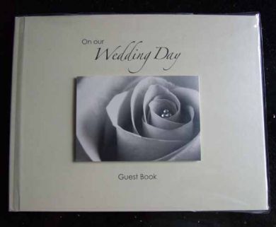 On Our Wedding Day Guest Book.