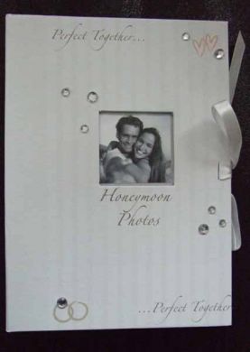 Perfect Together Honeymoon Photo Album.