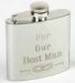 Best Man Hip Flask