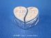Silver and Enamel Girls First Tooth and First Curl Trinket Box