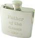 Father of the Groom Hip Flask