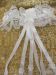 White Wedding Garter