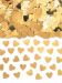 Gold Heart Table Confetti