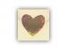 Gold Heart Shimmer Envelope Seal