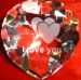 Crystal Heart Paperweight