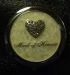 Diamante Heart Compact Mirror