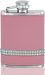Pink Diamante Band Hip Flask