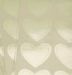 Plain Silver Heart Shaped Envelope Seals