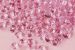 Tiny Pink Wedding Table Diamantes.