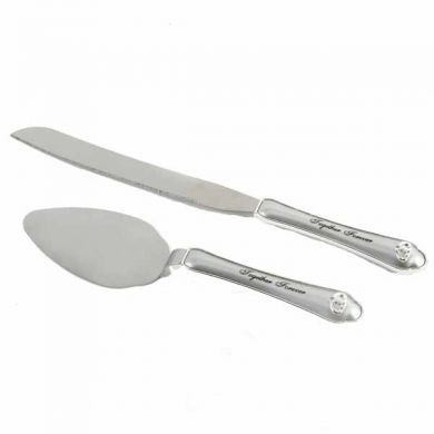 Together Forever Cake Knife & Lifter Set.