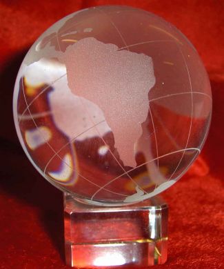World Globe Paperweight