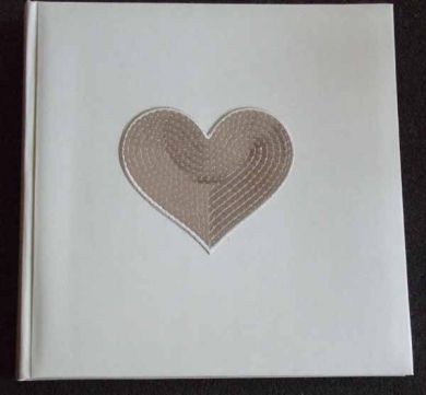 Sequin Heart Large Photo Album